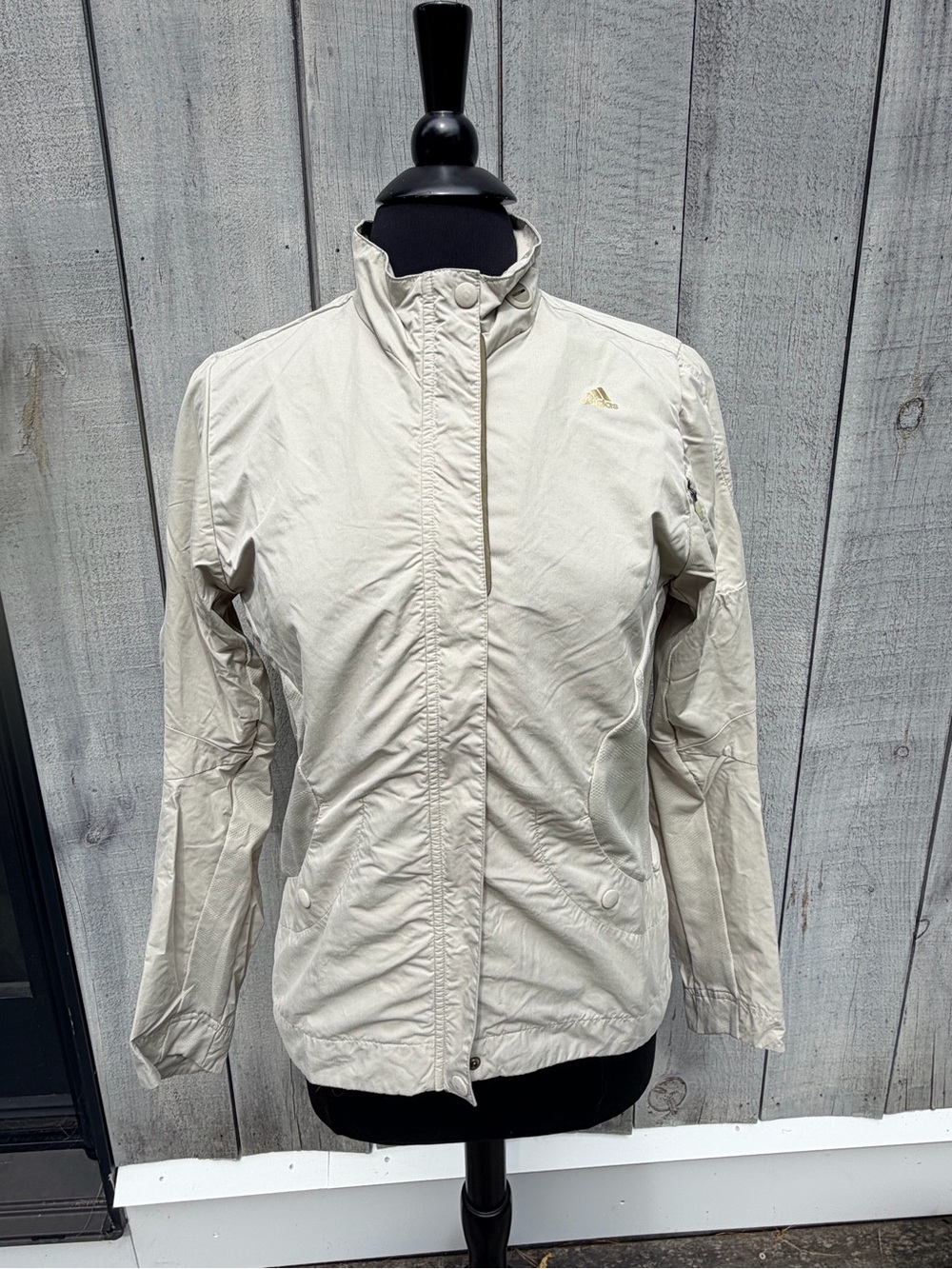 adidas Women's Light Cream Utility Jacket